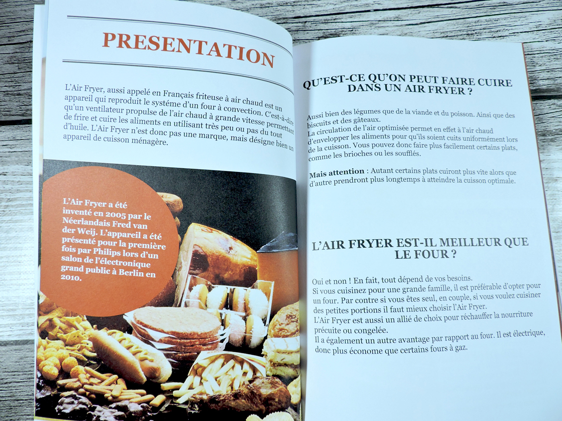 Friteuse à air: 5 livres de recettes pour apprendre à l'utiliser