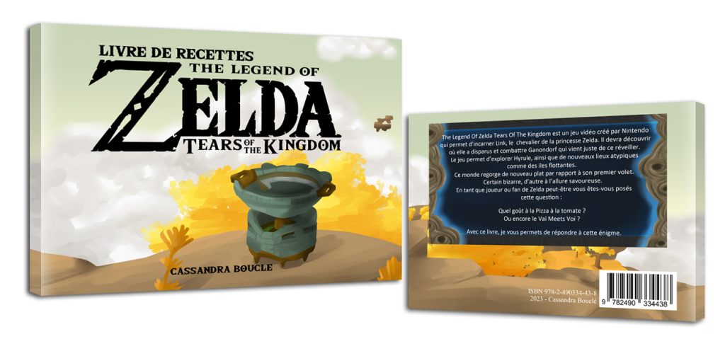 Livre de recettes The Legend of Zelda : Tears of the Kingdom - Les créas de  Rose
