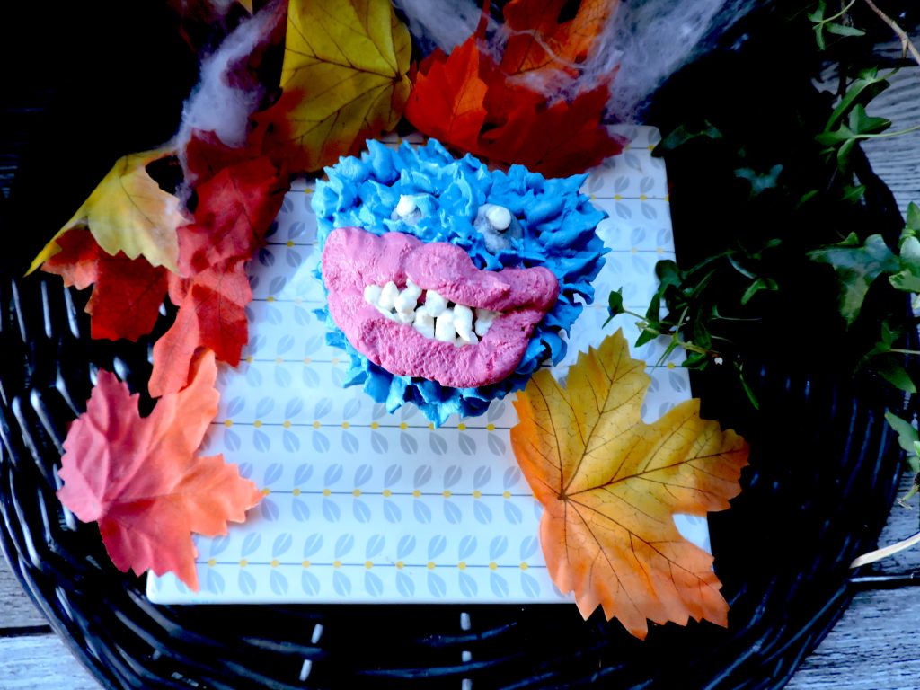 Cupcake, gâteau, patisserie, halloween, Huggy Wuggy, monstre, poppy playtime, glaçage,