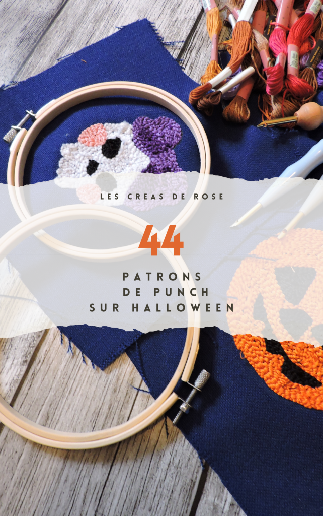 aiguille magique, bijoux, Broderie, coudre, créatif, customiser, DIY, histoire, laine, loisir, loisirs créatifs, origine, Punch, punch needle, sac, tableau, technique, ebook, patron, halloween, gratuit,